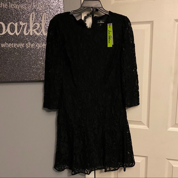 Sam Edelman Long Sleeve Lace Dress - Picture 2 of 8